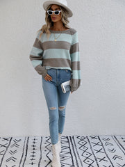 BRANDY KNIT SWEATER - GREY