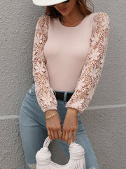 TAYLA KNIT TOP - BLUSH