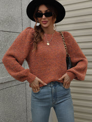 HARVIE KNIT TOP - CAMEL