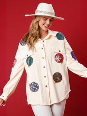 Texas Cowgirl Disco Oversized Shacket