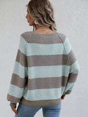 BRANDY KNIT SWEATER - GREY