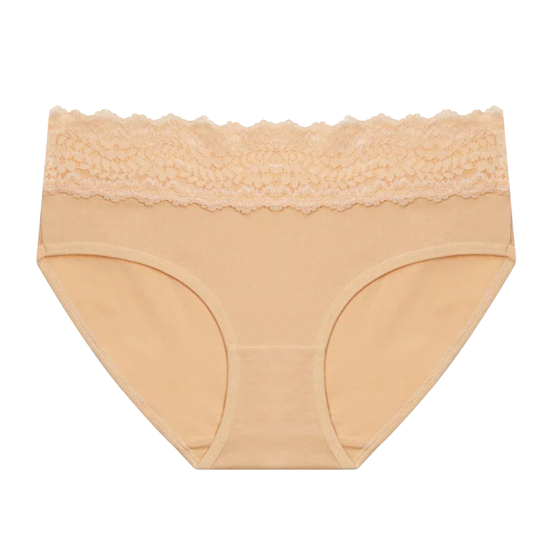 3Pcs Cotton Solid Color Breathable Underwear Low Waist Soft Lingerie Seamless Panties