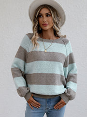 BRANDY KNIT SWEATER - GREY
