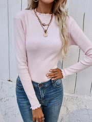Makeda Knit Top - Pink