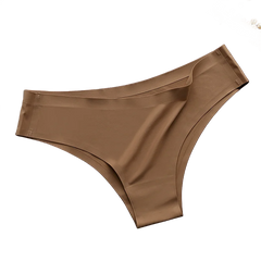 7PCS Set Panties Seamless Underwear Ice Silk Underpants Low Rise Panties
