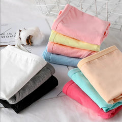 7Pcs Set Candy Color Underwear Comfortable High-quality Cotton Panties