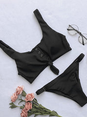Athletic Top Bikini Set