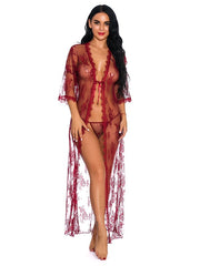 Baby dolls Lingerie Lace Floral Print Sheer Lace