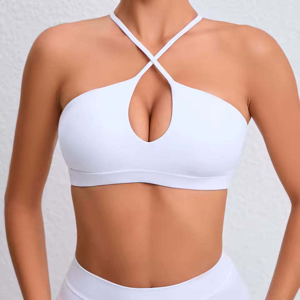 Beautiful Cross Quick-drying Breathable Running Sports Underwear Yoga Bra