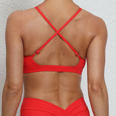 Beautiful Cross Quick-drying Breathable Running Sports Underwear Yoga Bra