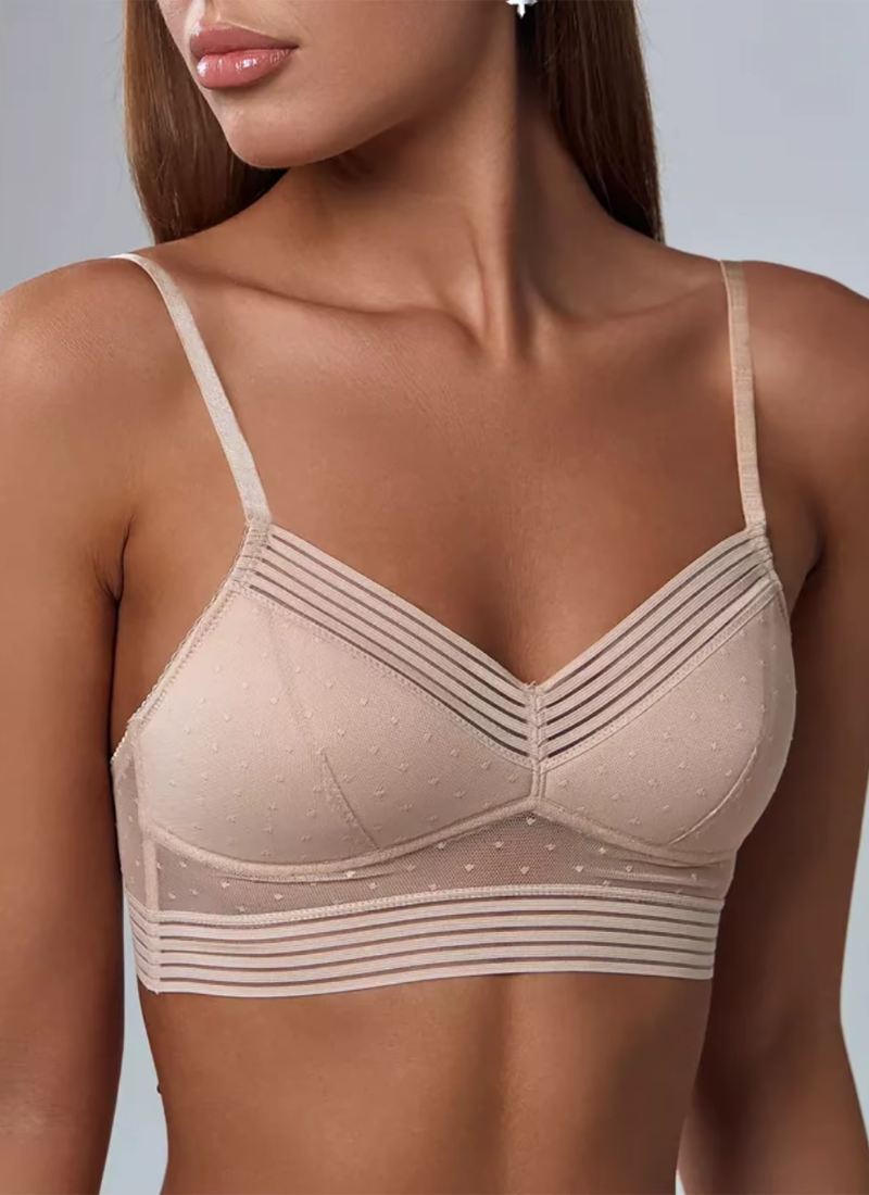 Beautiful Lace U-Shaped Ultra-Thin Invisible Cross-Border Backless Bra