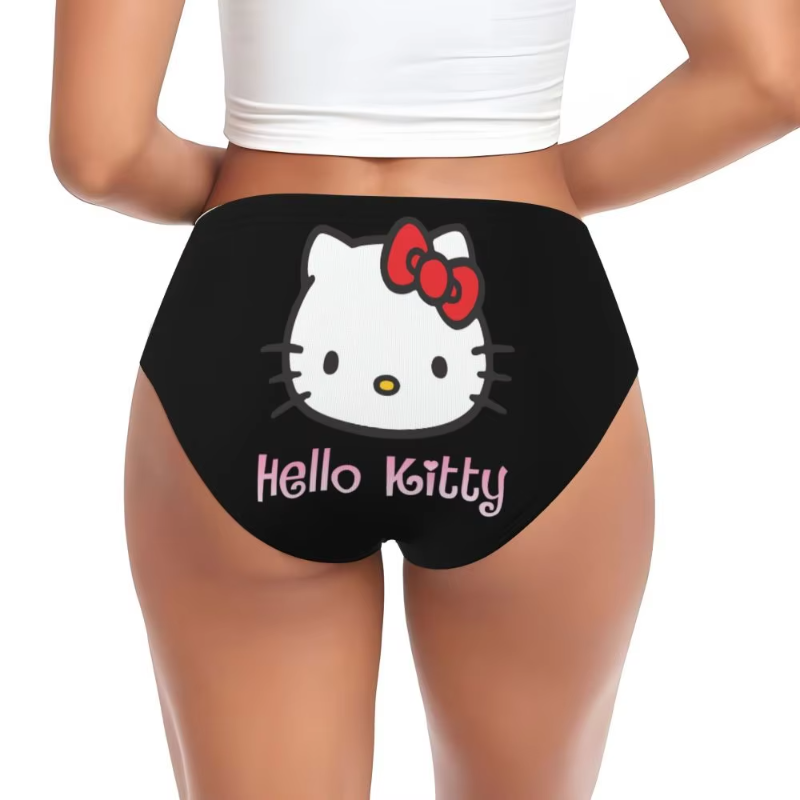 Beautiful Panties Hello Kitty Cat Briefs Comfort Underpants Underwear