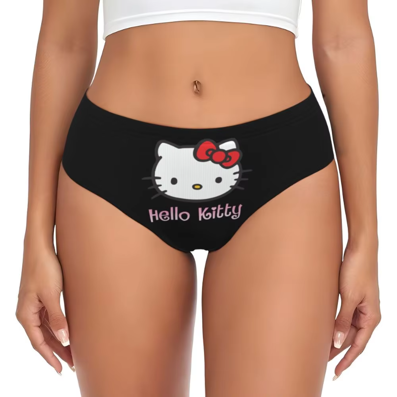 Beautiful Panties Hello Kitty Cat Briefs Comfort Underpants Underwear