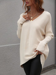 CLIA KNIT SWEATER - BEIGE