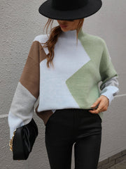 BRANDY KNIT SWEATER - BLUE