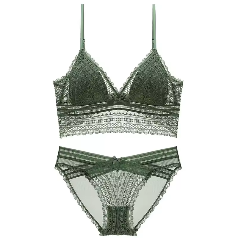 Brassiere High Quality Lace Underwear Bra And Panty Sets