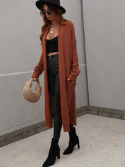 DRUCILLA KNIT CARDIGAN - CARAMEL