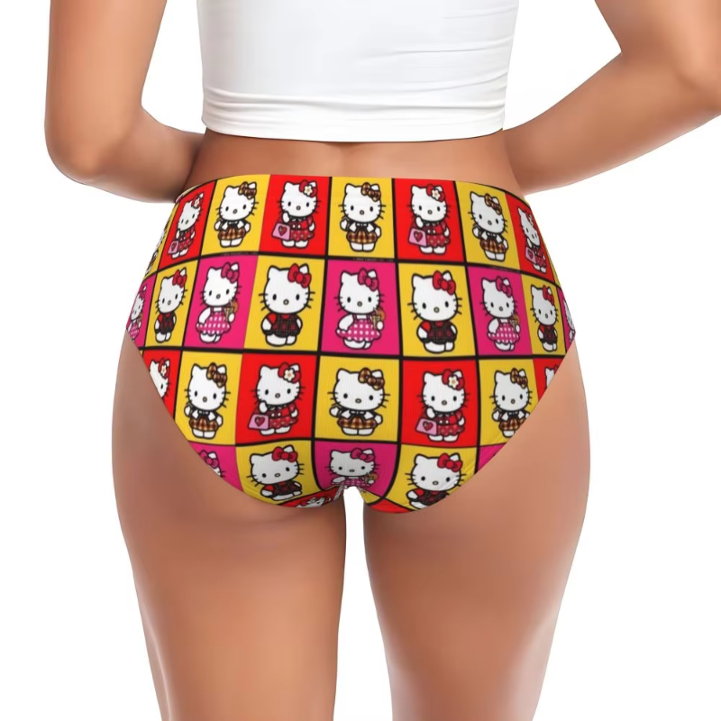 Comfort Hello Kitty Cat Underwear Briefs Underpants