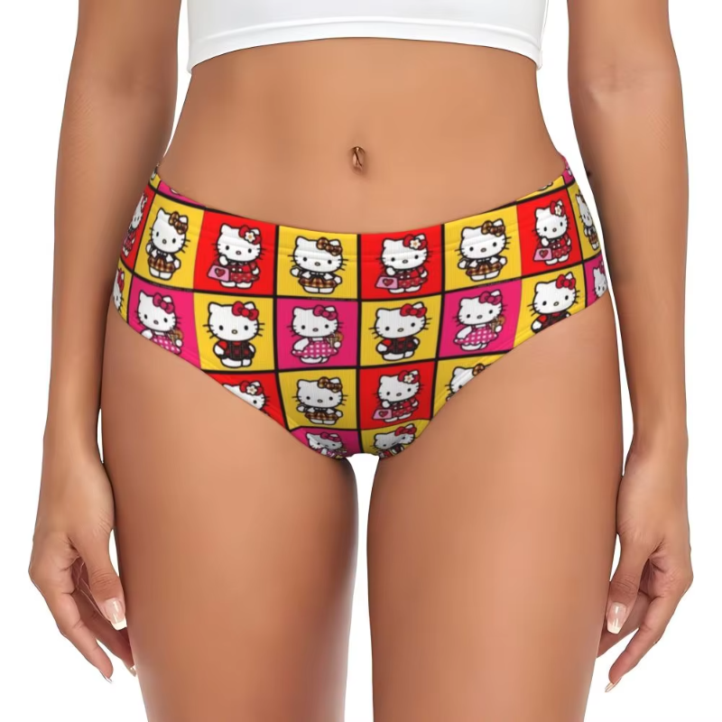Comfort Hello Kitty Cat Underwear Briefs Underpants