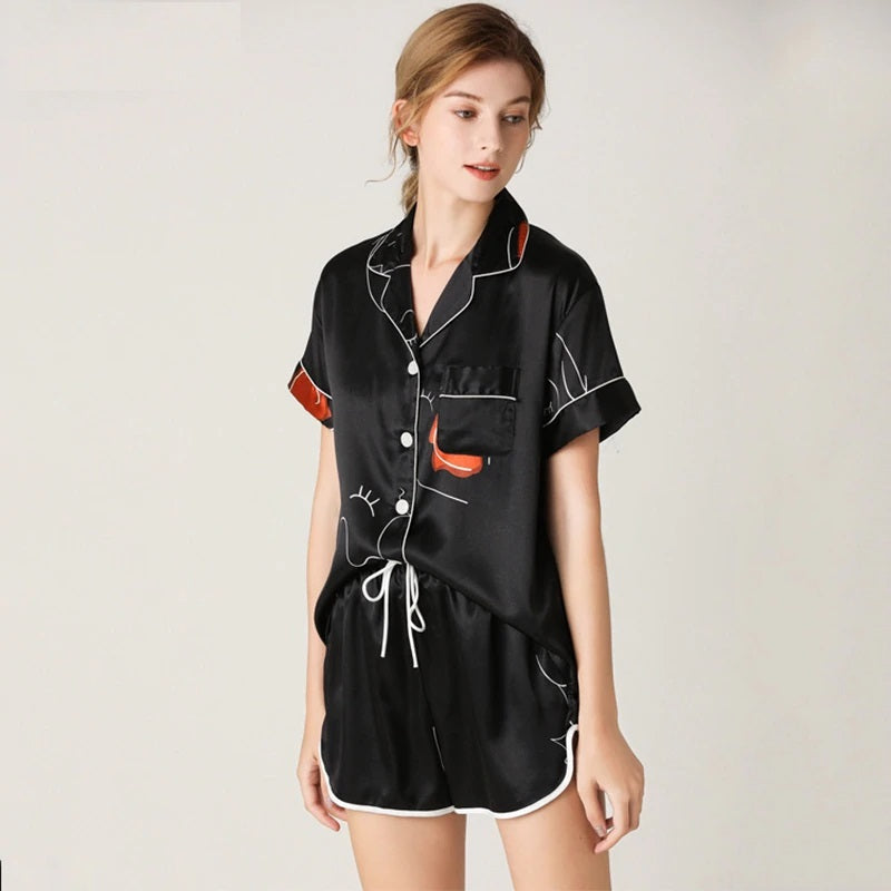 Comfort Satin Soft Sleepwear 2 PCS