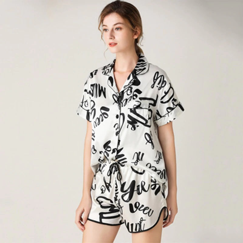 Comfort Satin Soft Sleepwear 2 PCS