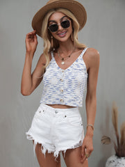 LEO KNIT TOP - CREAM PRINT