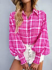 FLEETWOOD BLOUSE - PINK PRINT