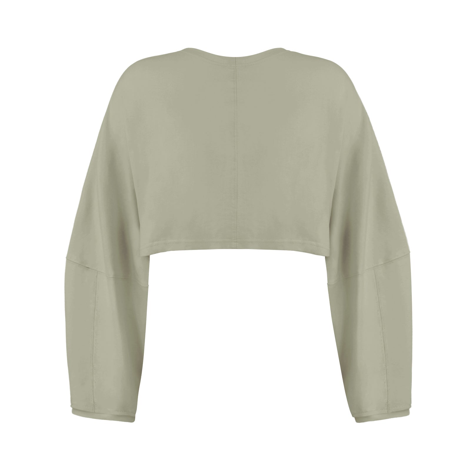 Molly Wide Sleeve Crop Top - Sage