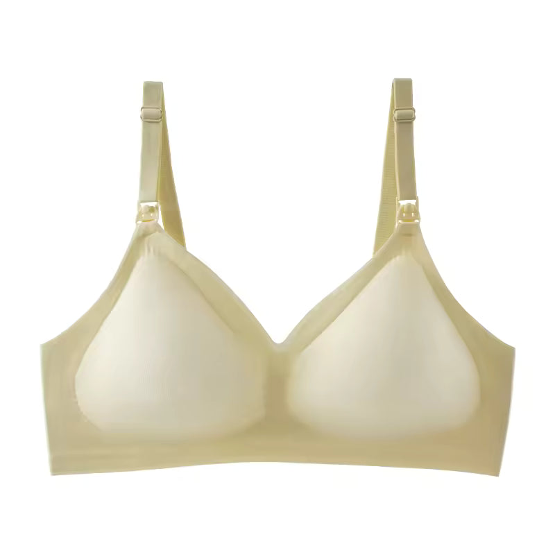 Elegant Anti Sagging Chest No Steel Ring Nursing Underwear