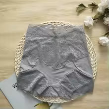 Elegant Breathable Cotton Lace High Waist Safety Short Pants