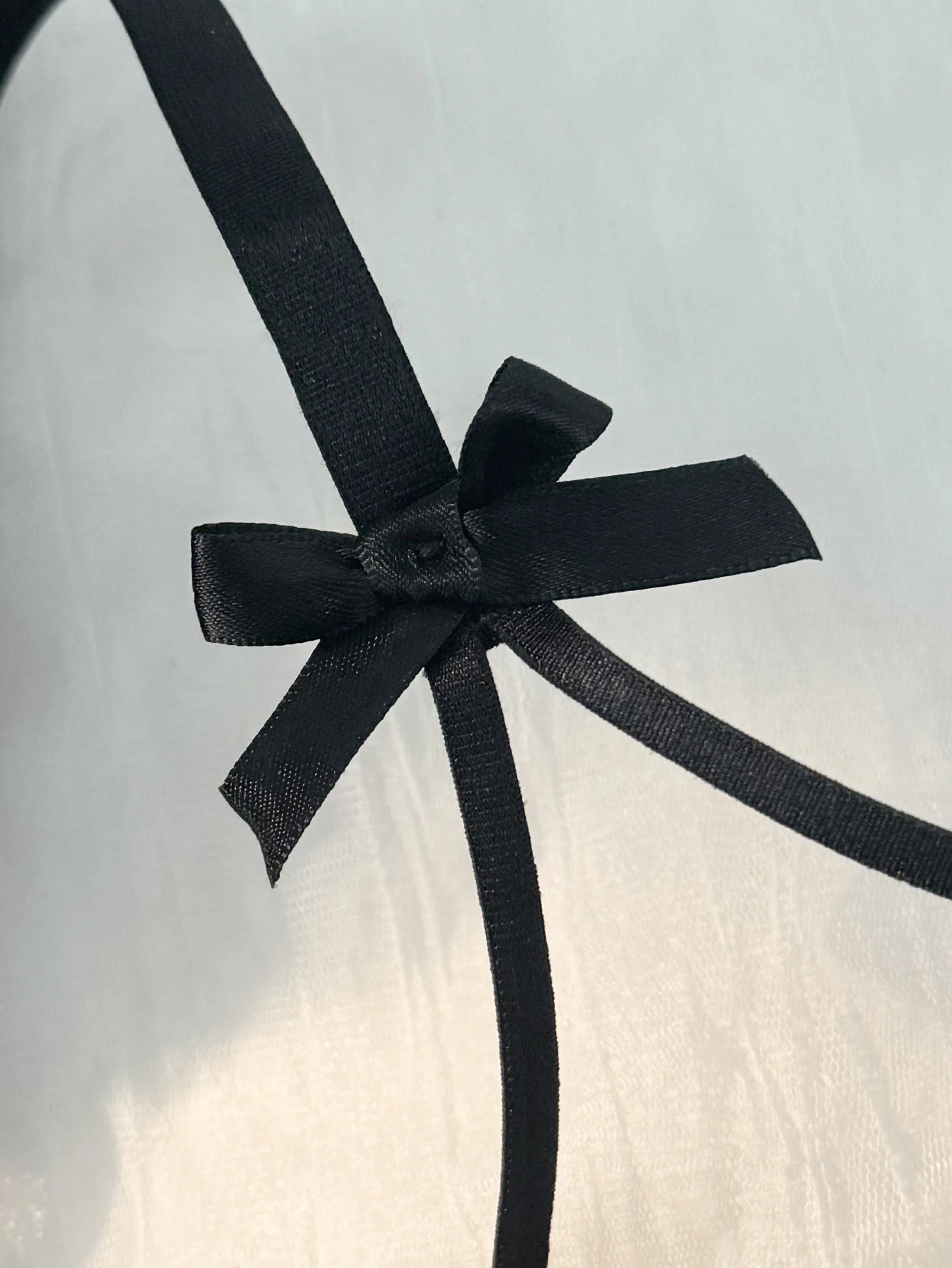 Elegant Comfortable Lightweight Bow Semi Transparent 2-Piece