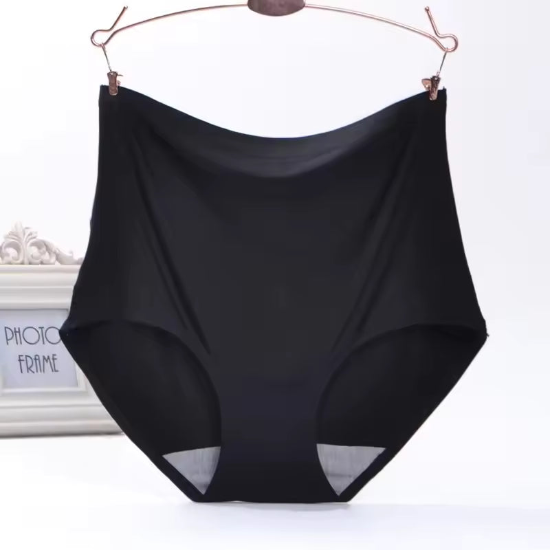 Elegant In Hip Lift plus size Breathable Briefs High waist Seamless Panties