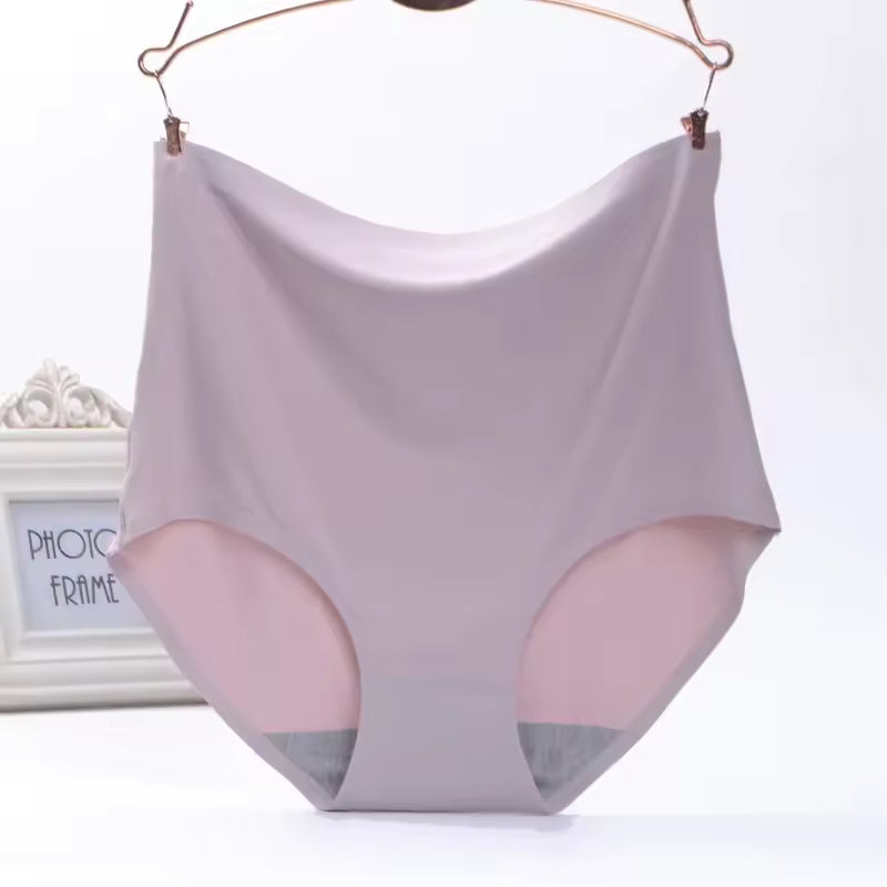 Elegant In Hip Lift plus size Breathable Briefs High waist Seamless Panties