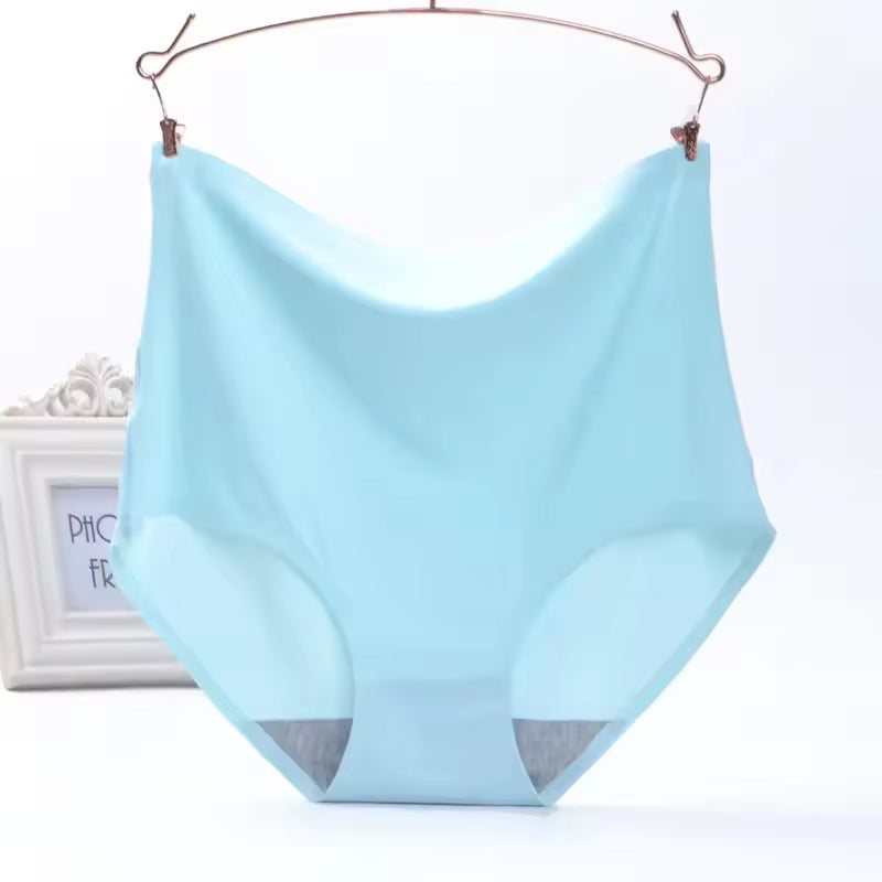 Elegant In Hip Lift plus size Breathable Briefs High waist Seamless Panties