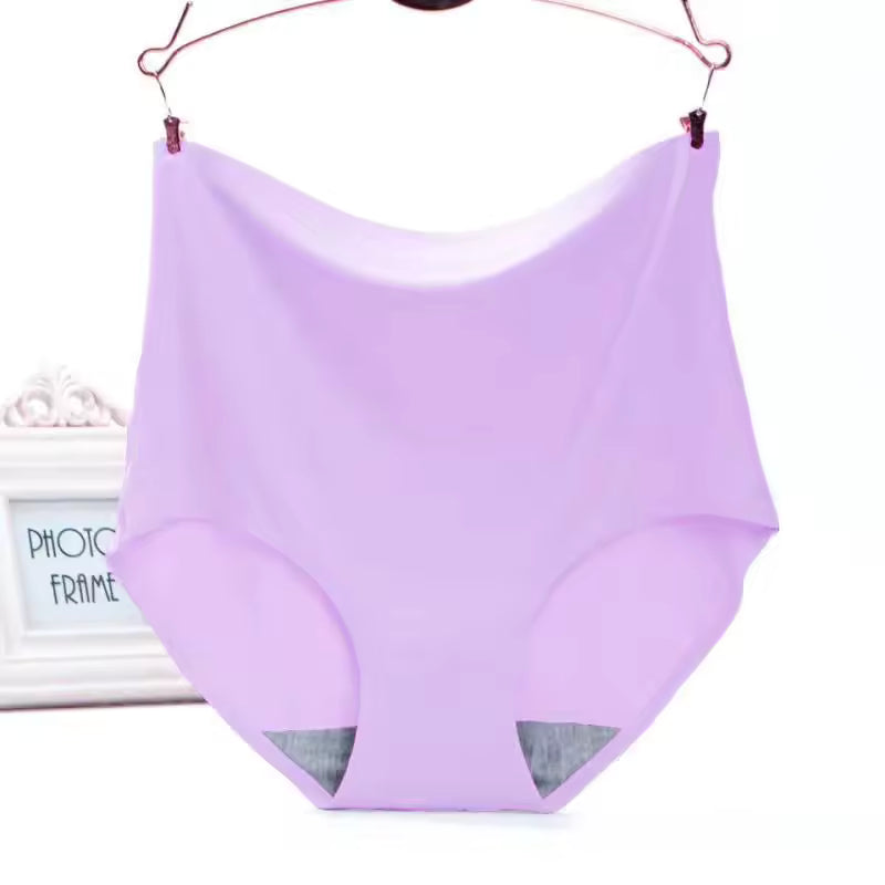 Elegant In Hip Lift plus size Breathable Briefs High waist Seamless Panties