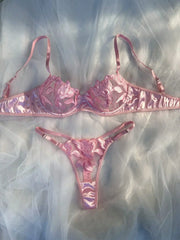 Elegant Lace Transparent Fairy Embroidery Push Up Breves Thin Erotic Bras