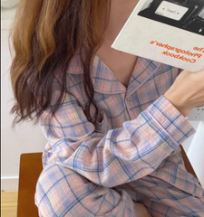 Elegant Simple Leisure Can Go out Pajamas Home wear Set