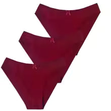 Elegant Student Cute Mid-Waisted Briefs Soft Cotton Large Size Underwear