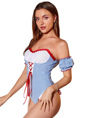 Erotic Sailor Costume Holiday Party Jumpsuit