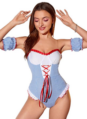 Erotic Sailor Costume Holiday Party Jumpsuit