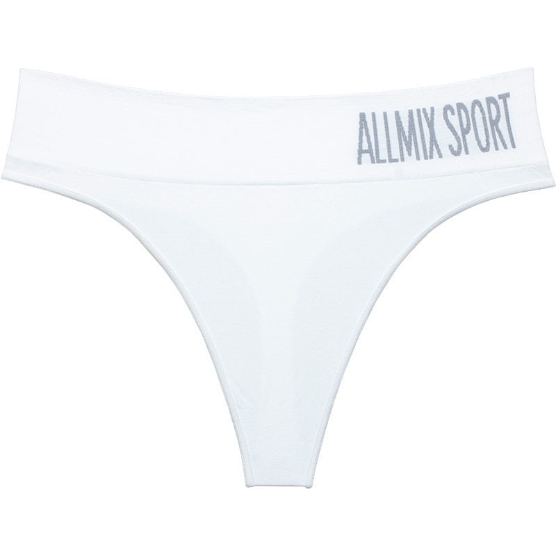 Letter Print Sports Briefs
