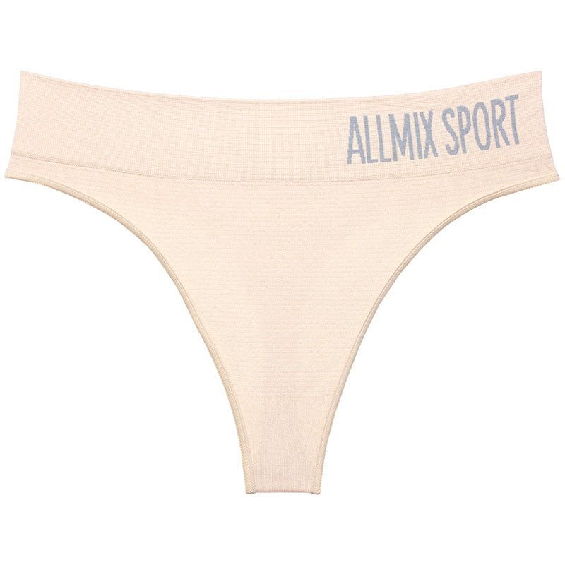 Letter Print Sports Briefs