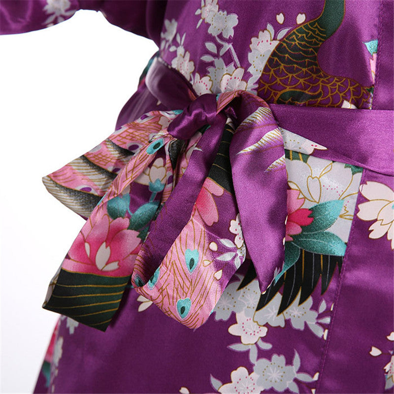 Peacock Print Long Sleeve Pajama