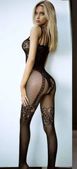 Fishnet Bodysuit Crotchless Erotic Tights Lingerie Body Stockings