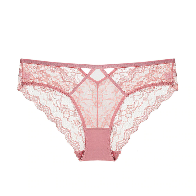 Floral Embroidery Underwear Plus size Bra & Brief Sets