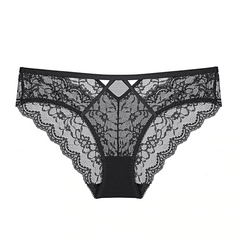 Floral Embroidery Underwear Plus size Bra & Brief Sets