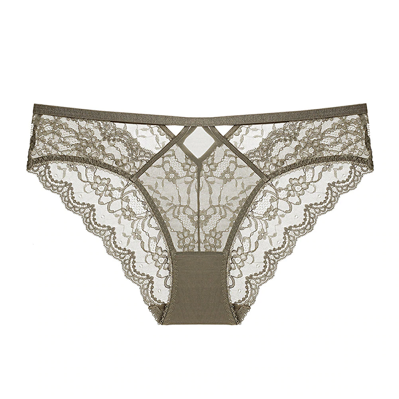 Floral Embroidery Underwear Plus size Bra & Brief Sets