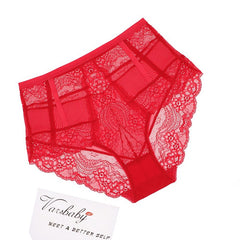 Floral Lace Briefs High Quality Panties