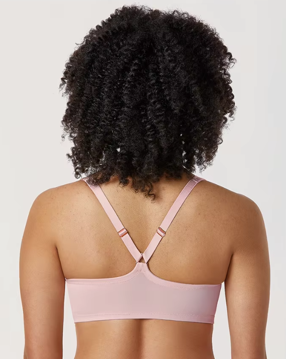 Front Closure Plus Size Seamless Plunge Unlined Racerback Underwire Bras
