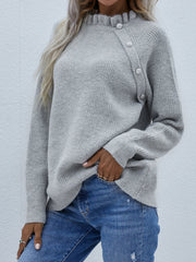 MAKEDO Grey Knit Sweater